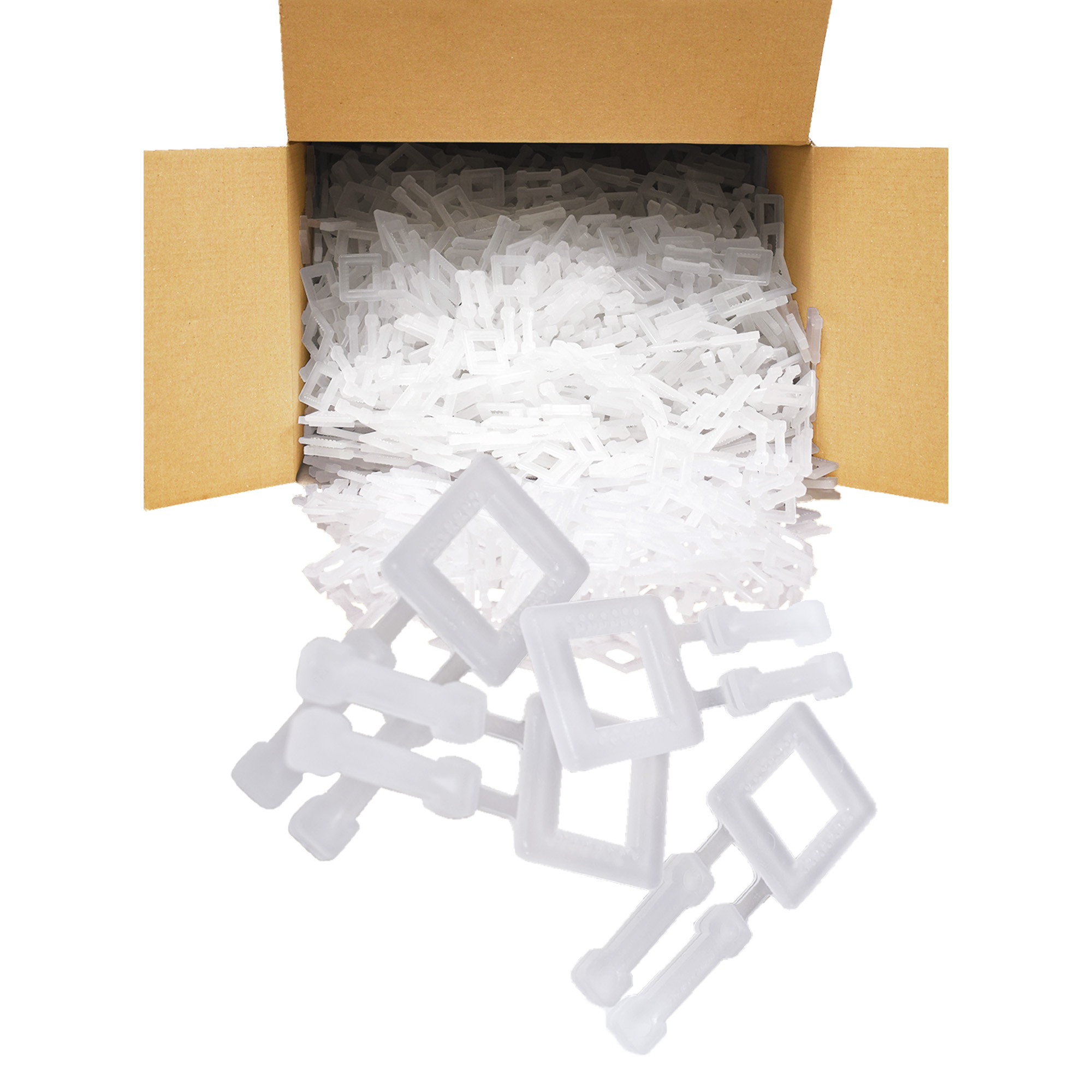 1000 Plastic Buckles For 12mm Hand Pallet Strapping